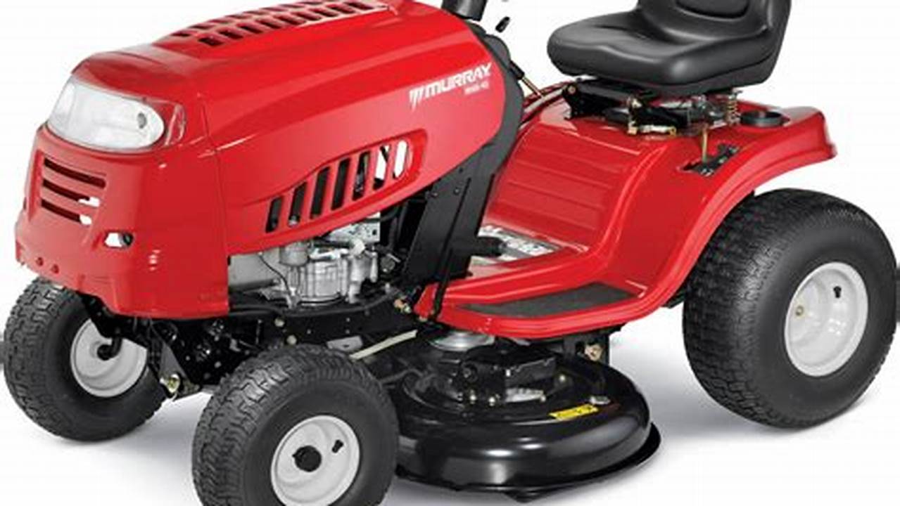 Unveil the Secrets of Lawn Mowing Mastery: Discover Murray Riding Lawn Mowers