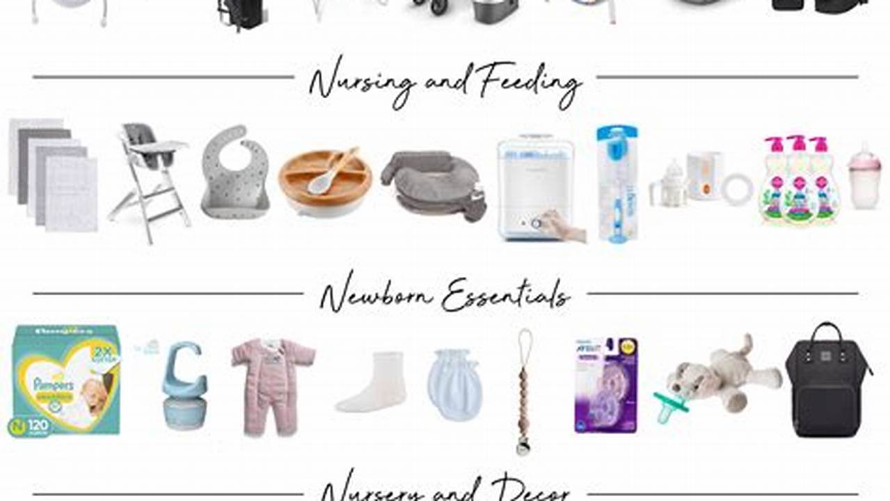 Must Have Baby Items 2024