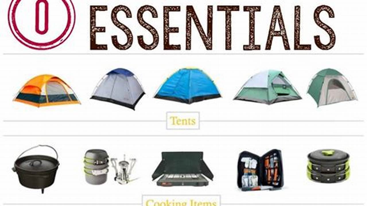 Must Have Camping Gear 2024