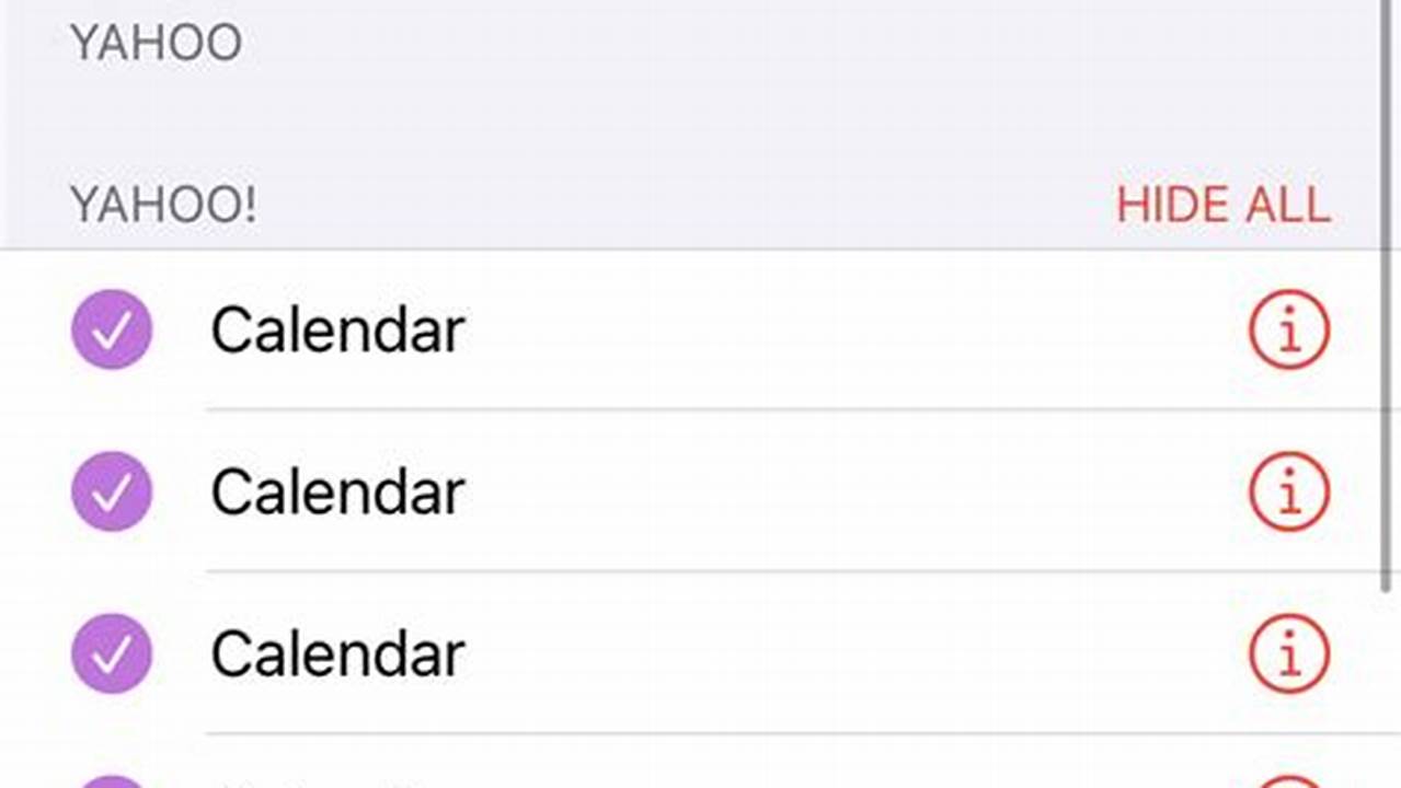 My Calendar Events Are Gone Iphone