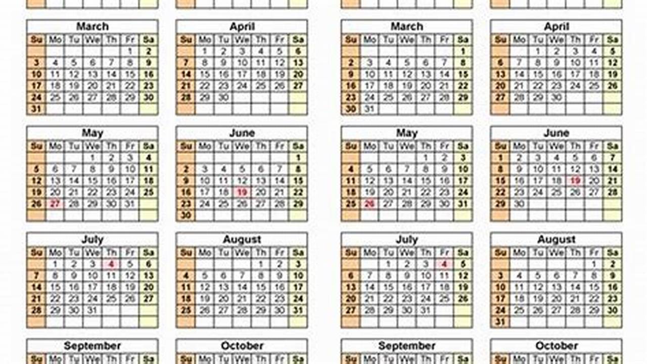 Nafcs Calendar 2024-25