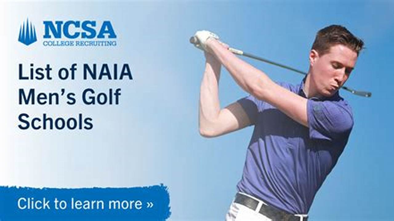 Naia Men'S Golf Rankings 2024