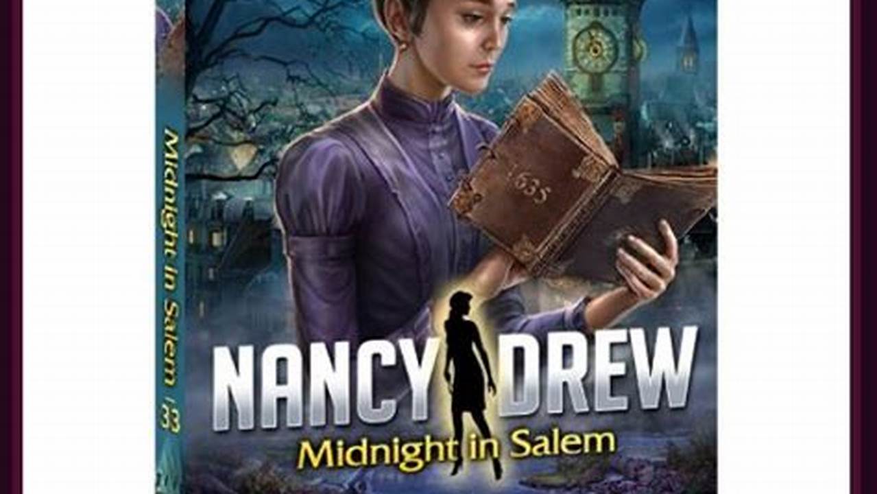 Nancy Drew New Game 2024