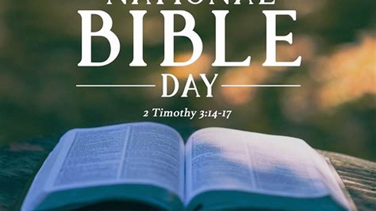 National Bible Sunday 2024