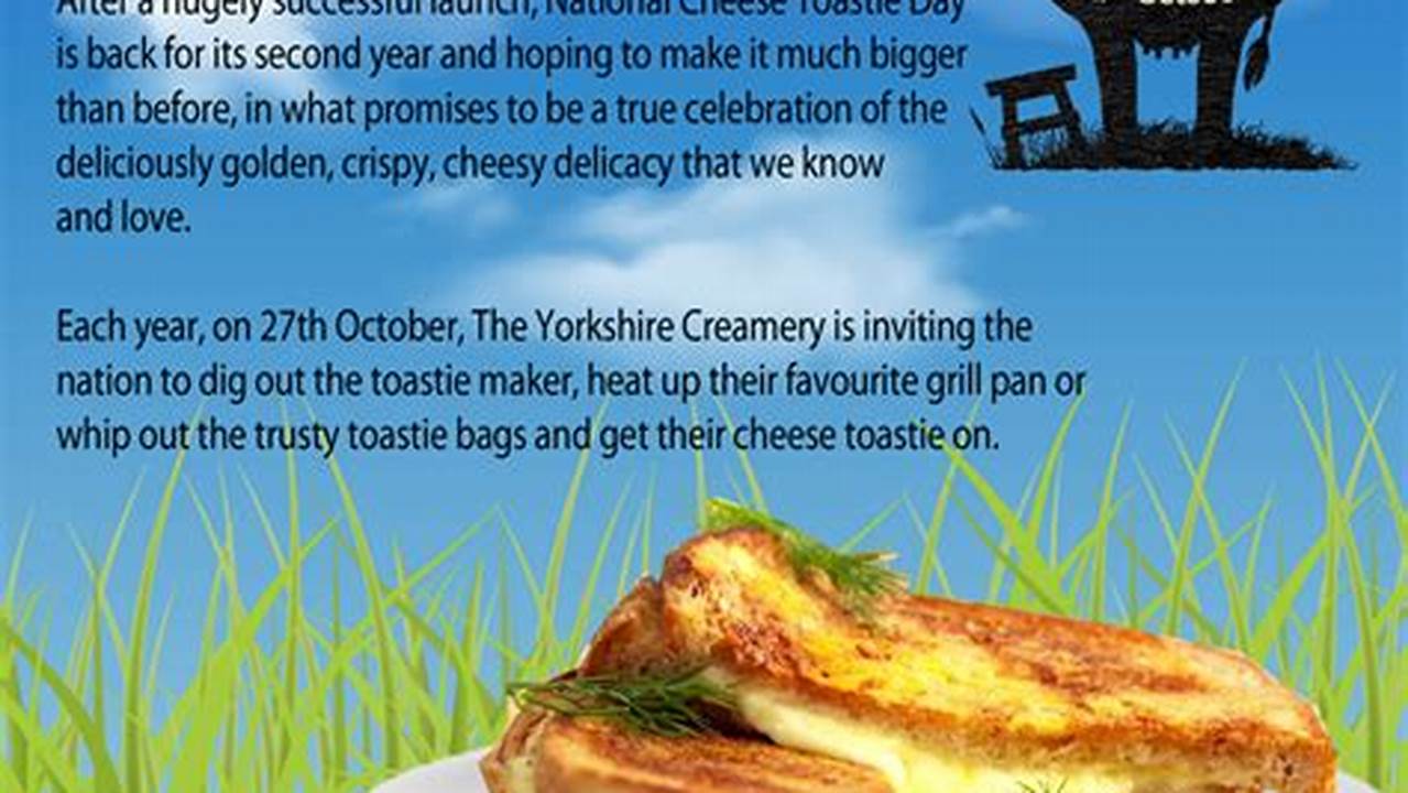 National Cheese Toastie Day 2024 Olympics
