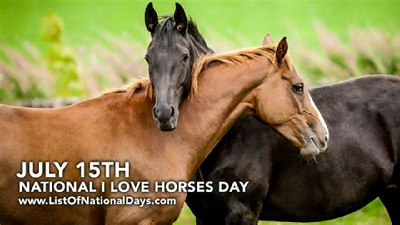 National Day Of The Horse 2024