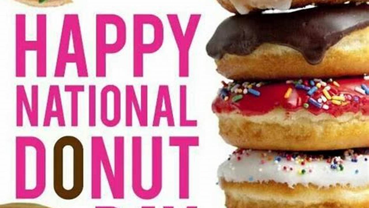National Donut Day 2024 Uk