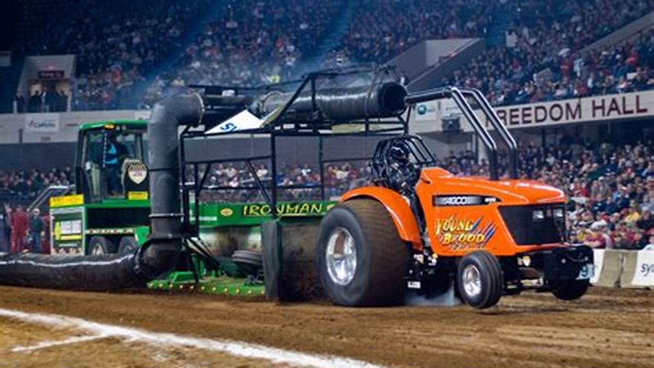 National Farm Machinery Show Tractor Pull 2024