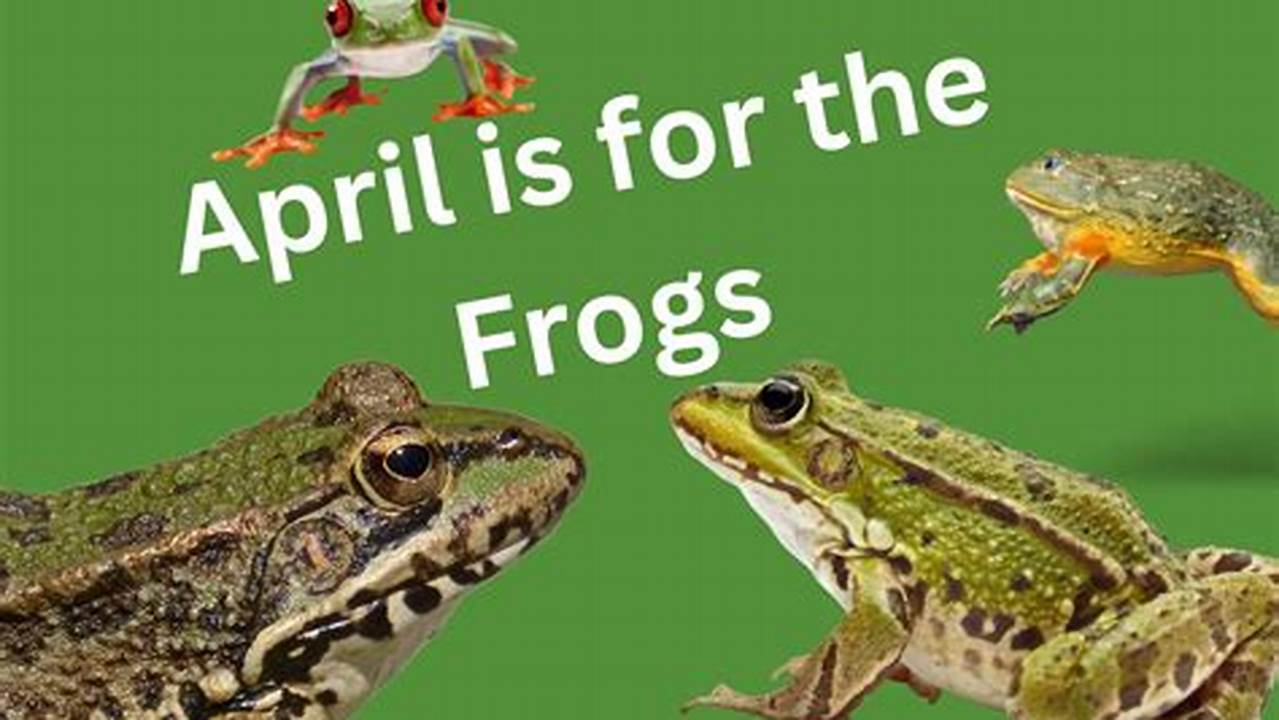 National Frog Month 2024 Images