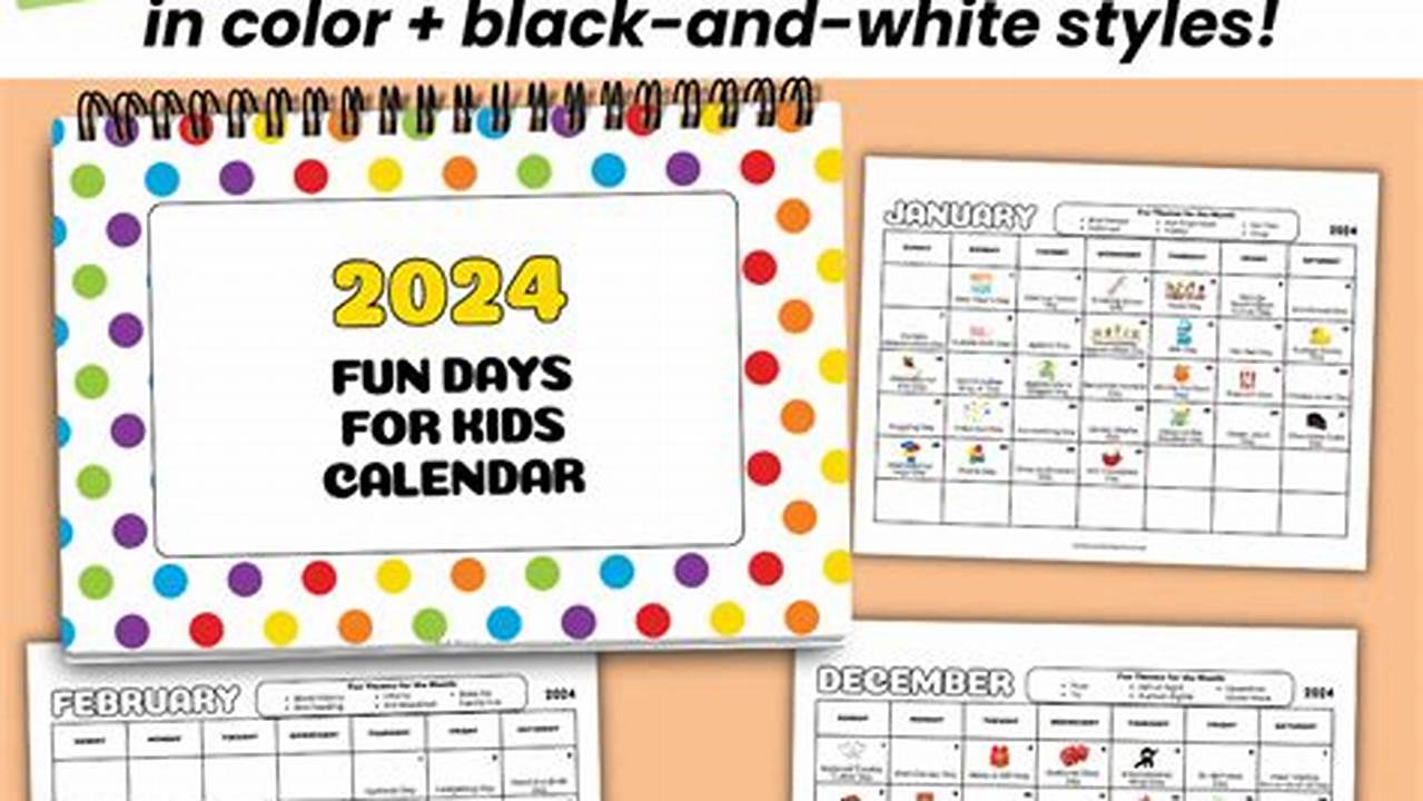 National Fun Calendar 2024