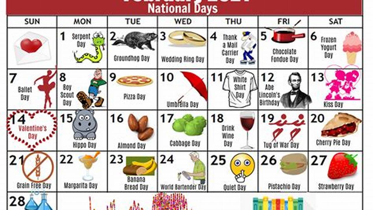 National Holidays February 2024