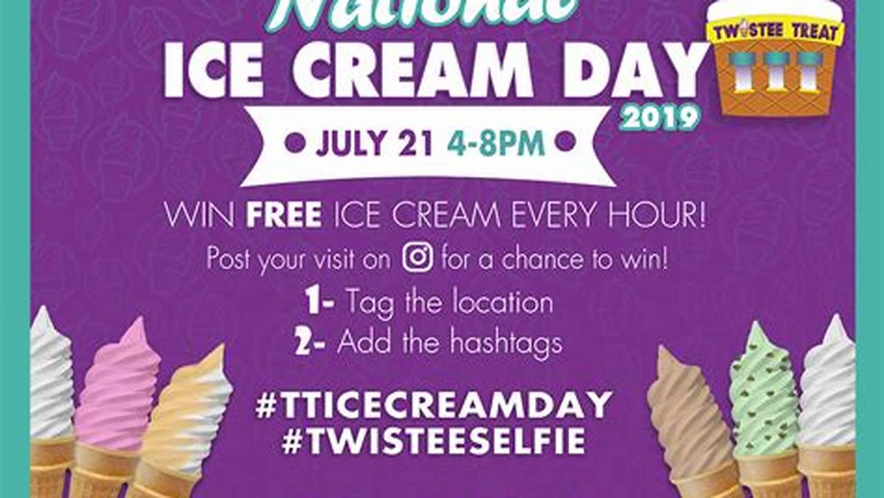 National Ice Cream Day Freebies 2024 Lok