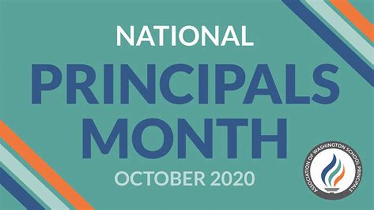 National Principals Month 2024