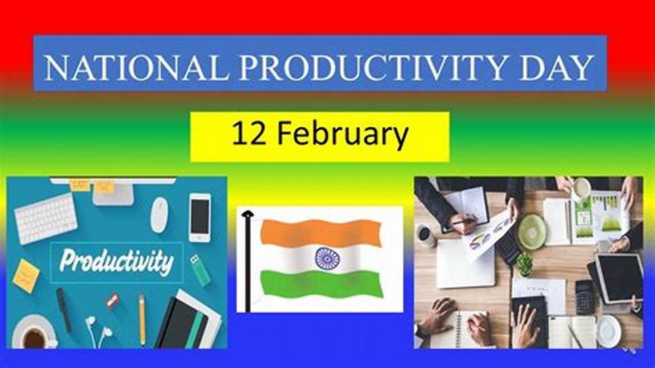 National Productivity Day 2024