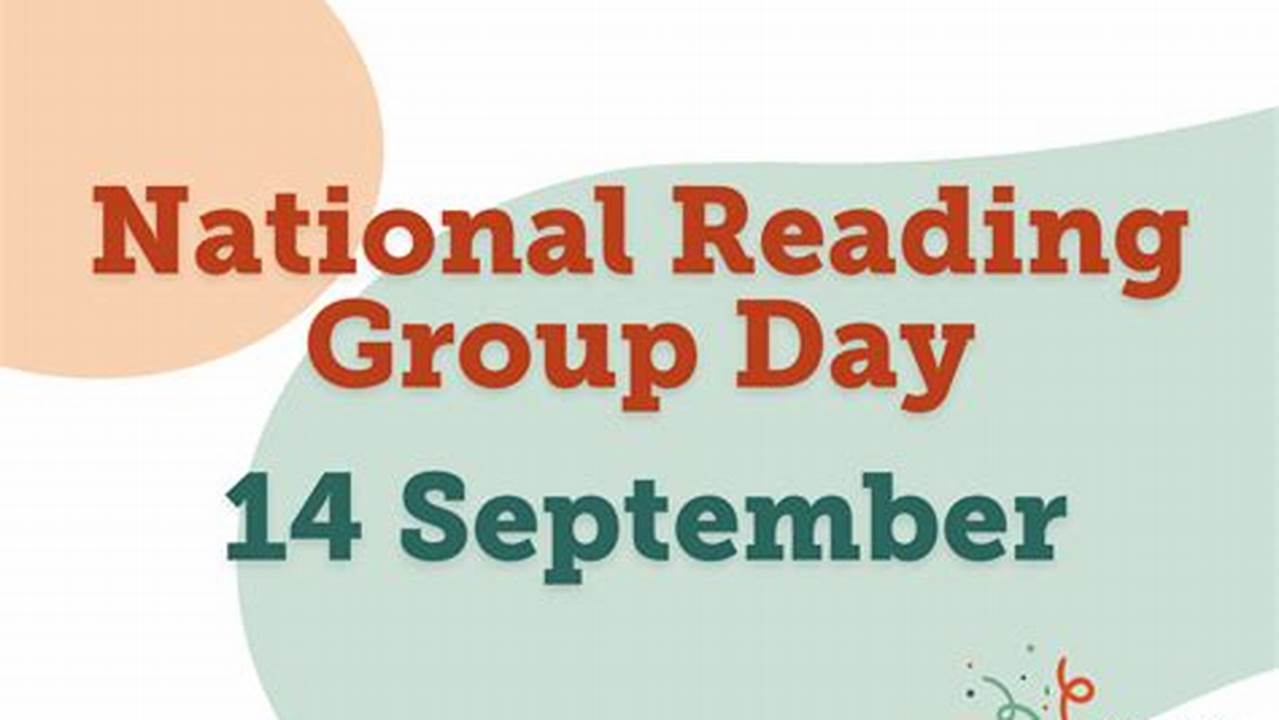 National Reading Group Day 2024
