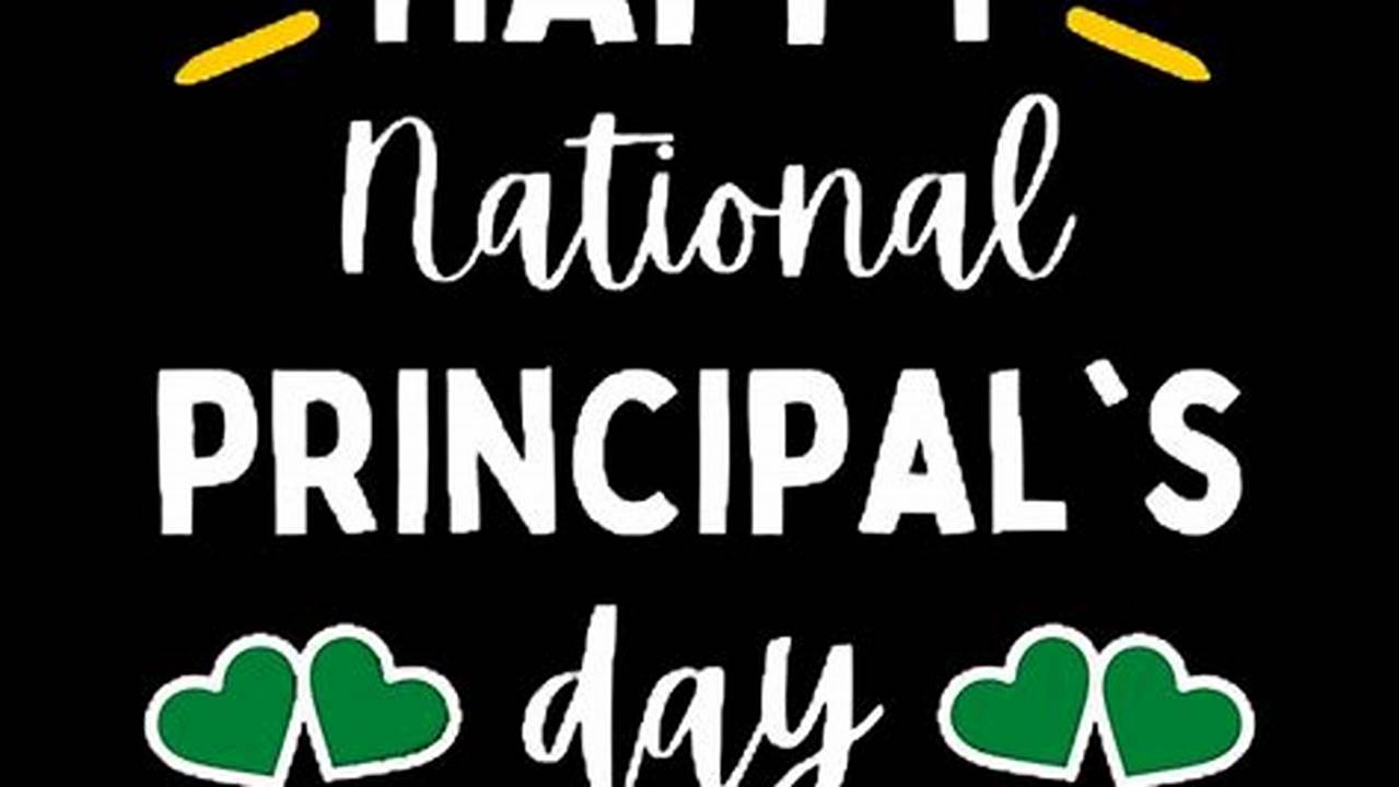 National School Principal Day 2024