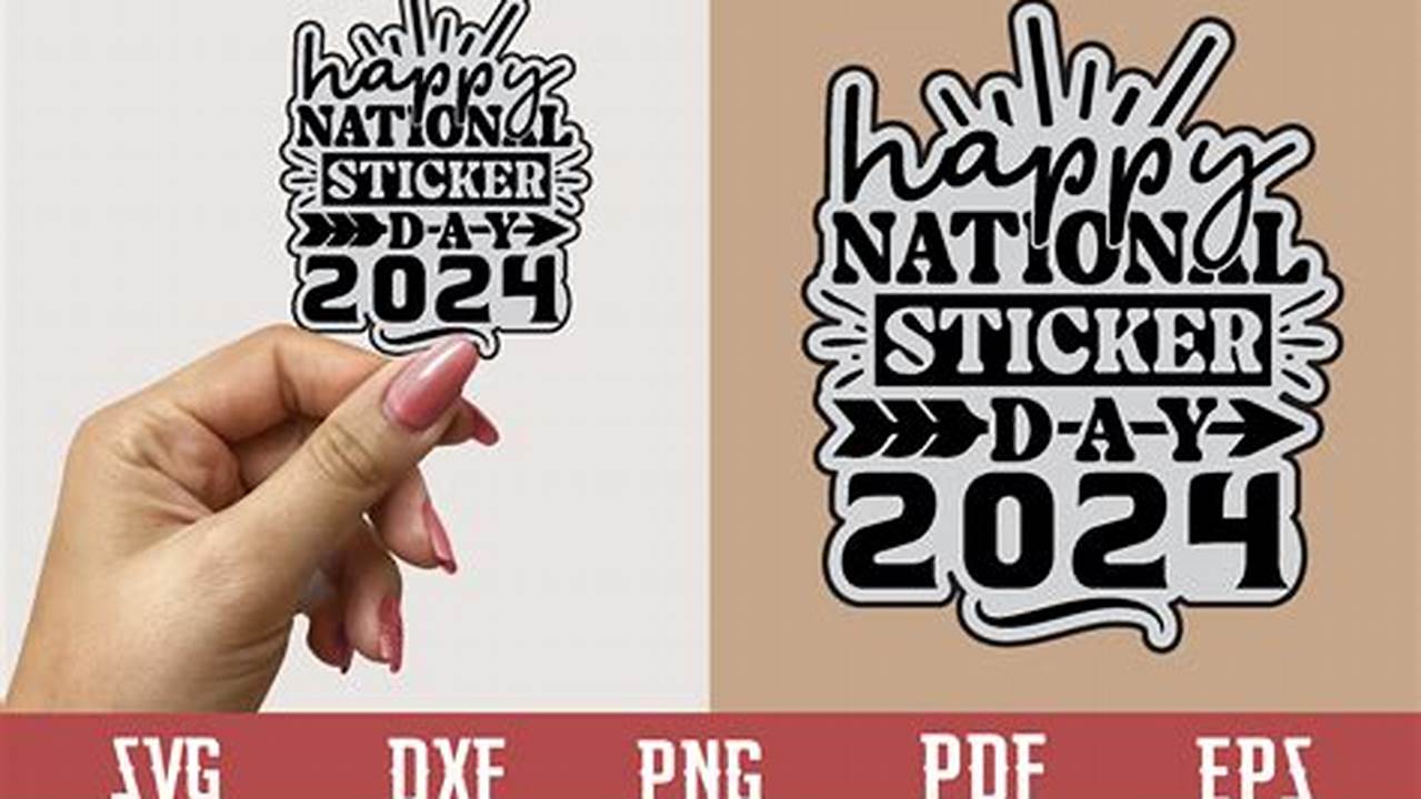 National Sticker Day 2024