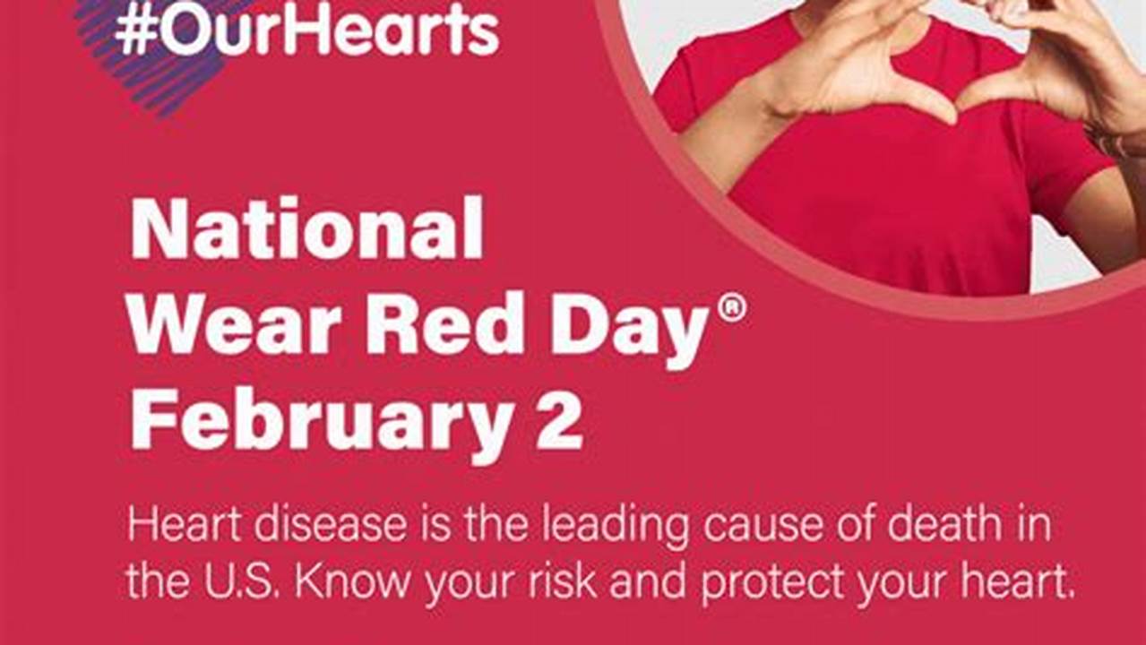 National Wear Red Day 2024, 2024