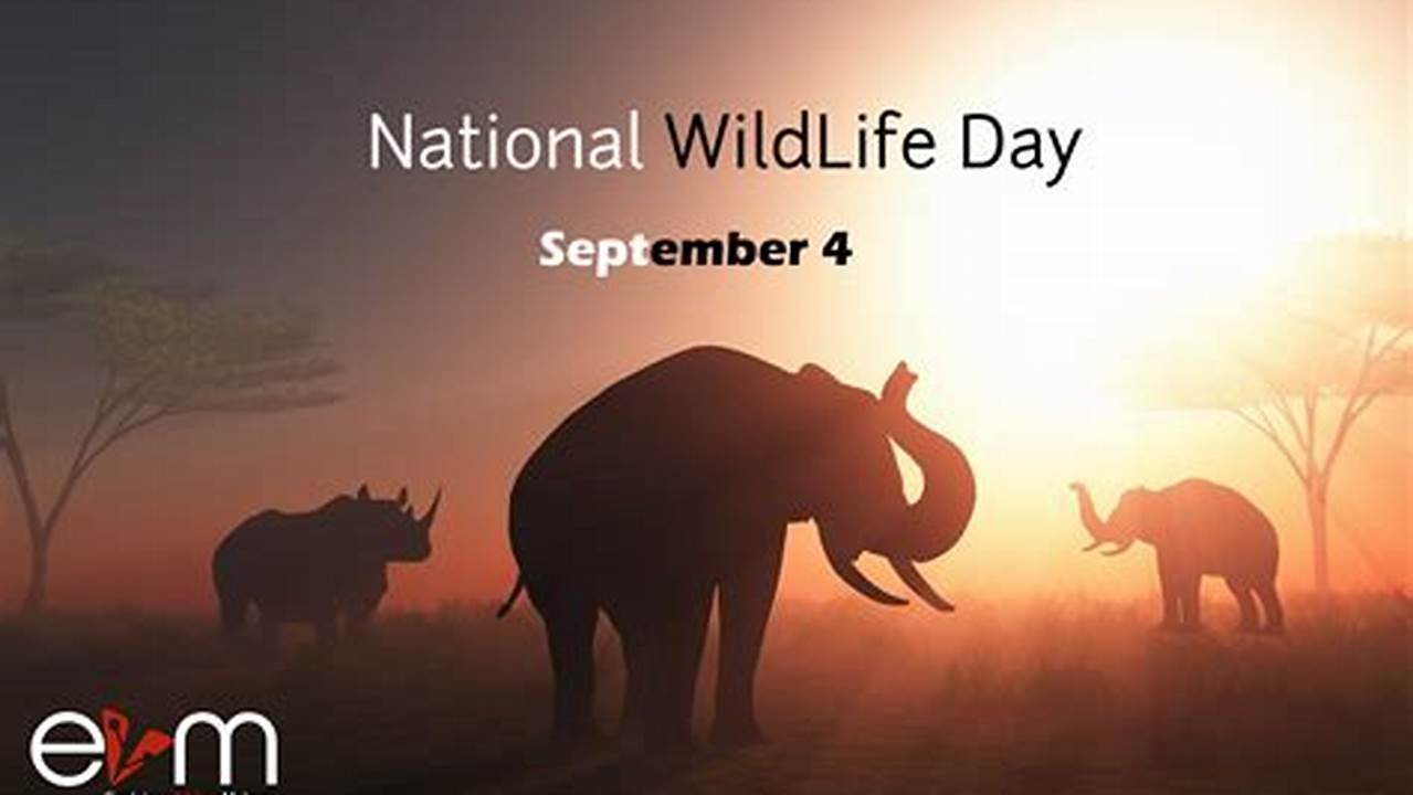 National Wildlife Conservation Day 2024 Date