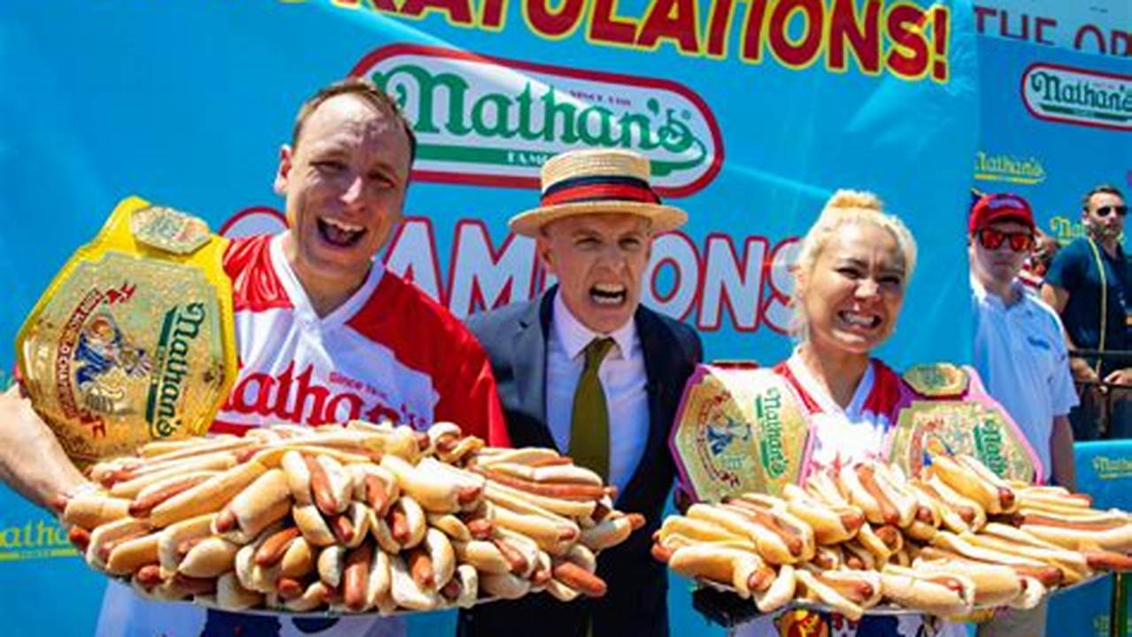 Nations Hot Dog Eating Contest 2024