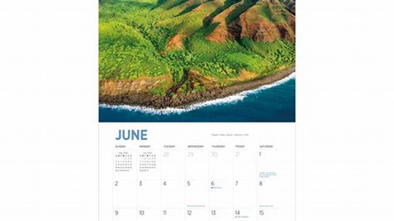 Nature Wall Calendar 2024