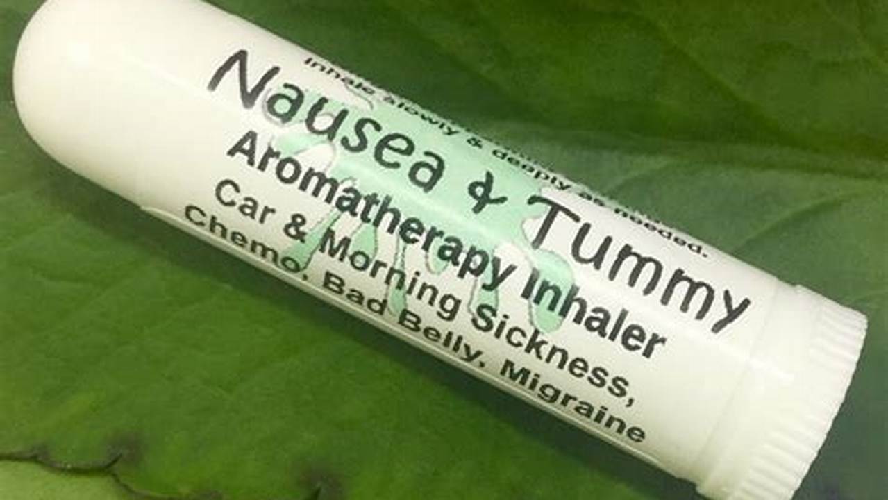 Nausea Relief, Aromatherapy