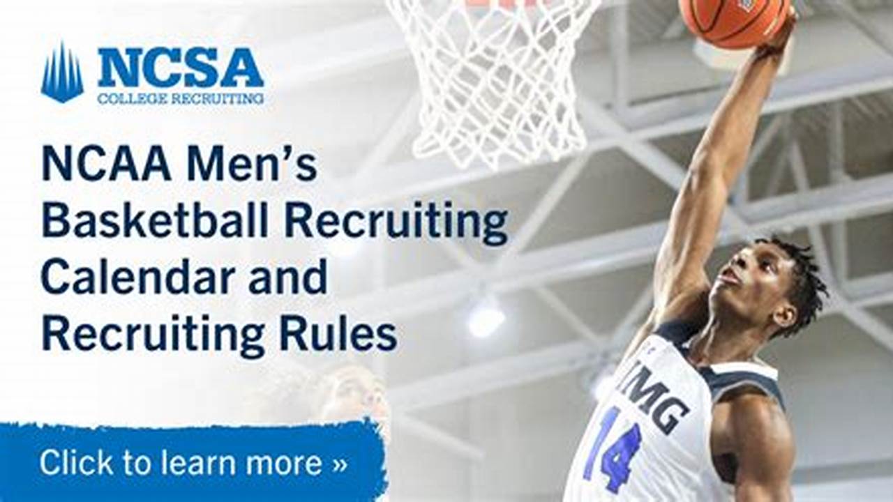 Ncaa Recruiting Calendar Basketball 2024
