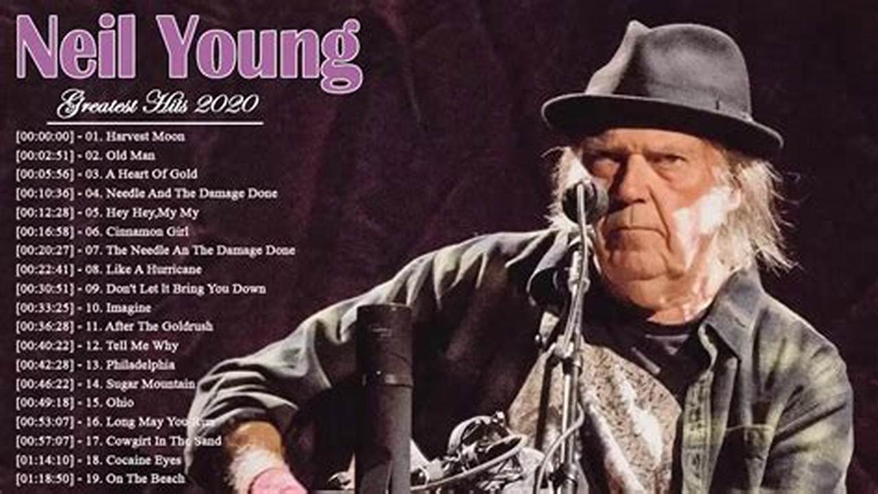 Neil Young Tour Schedule 2024