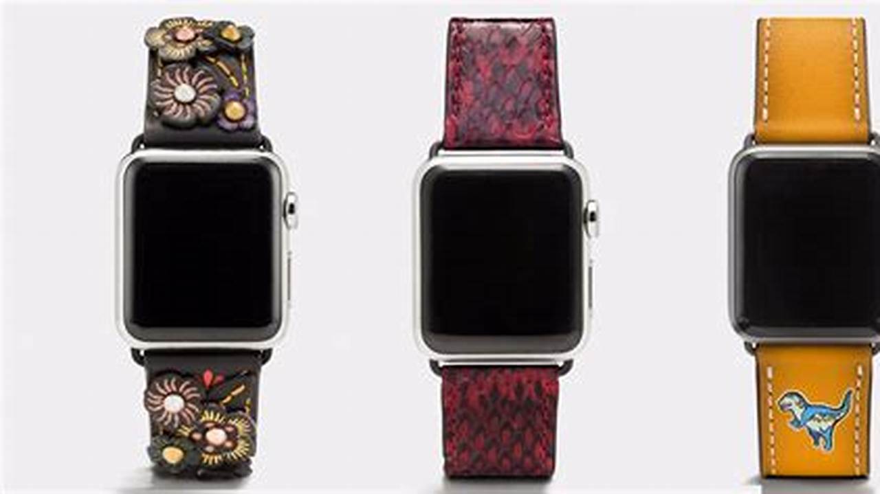 New Apple Watch Bands Fall 2024