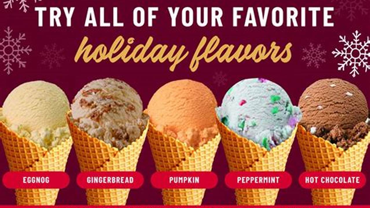 New Braums Holiday Flavors 2024