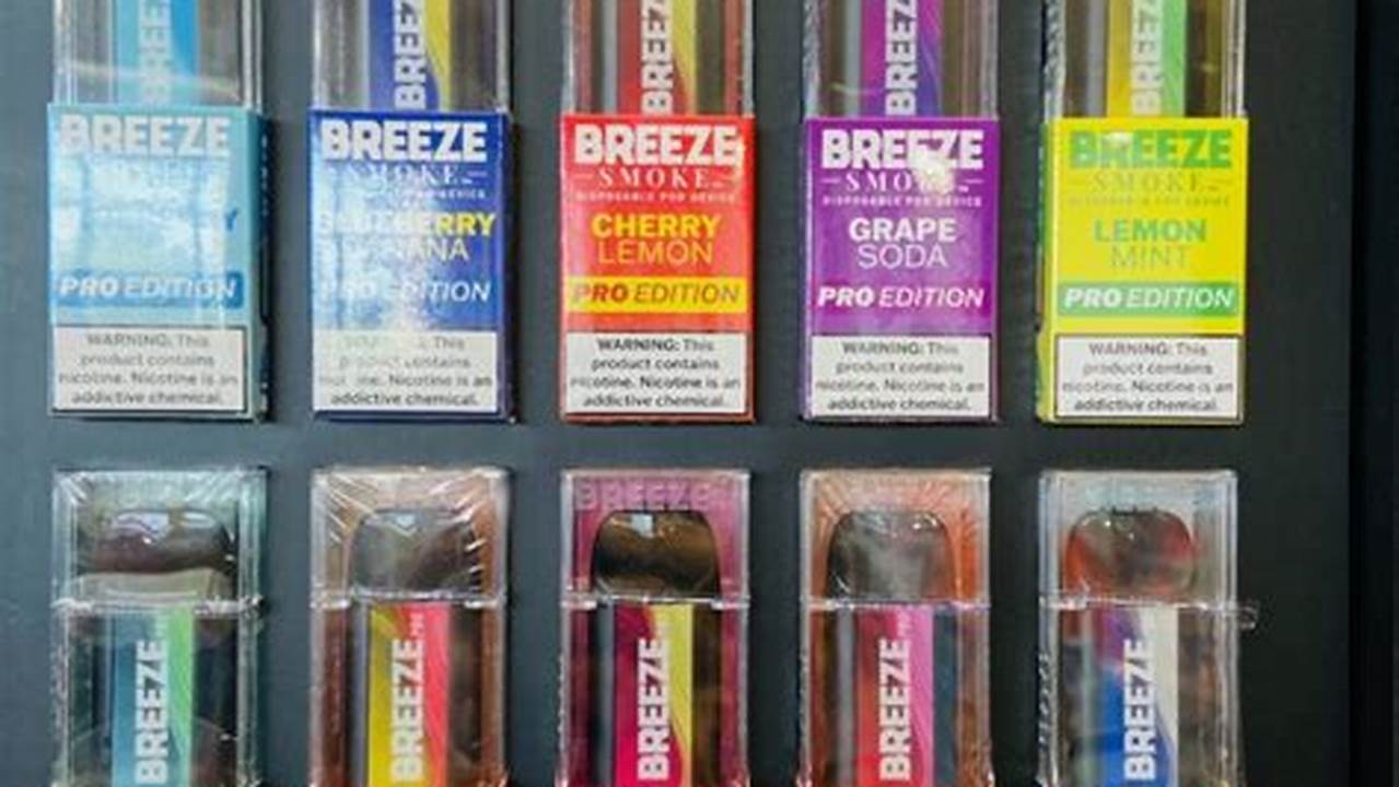 New Breeze Flavors 2024