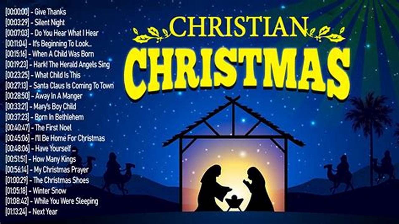 New Christian Christmas Songs 2024