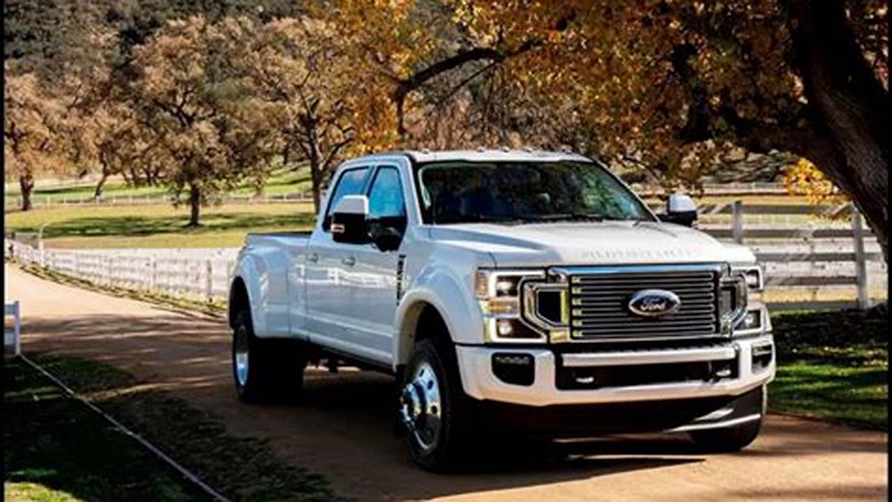 New For 2024 Ford F-350 Diesel Dually