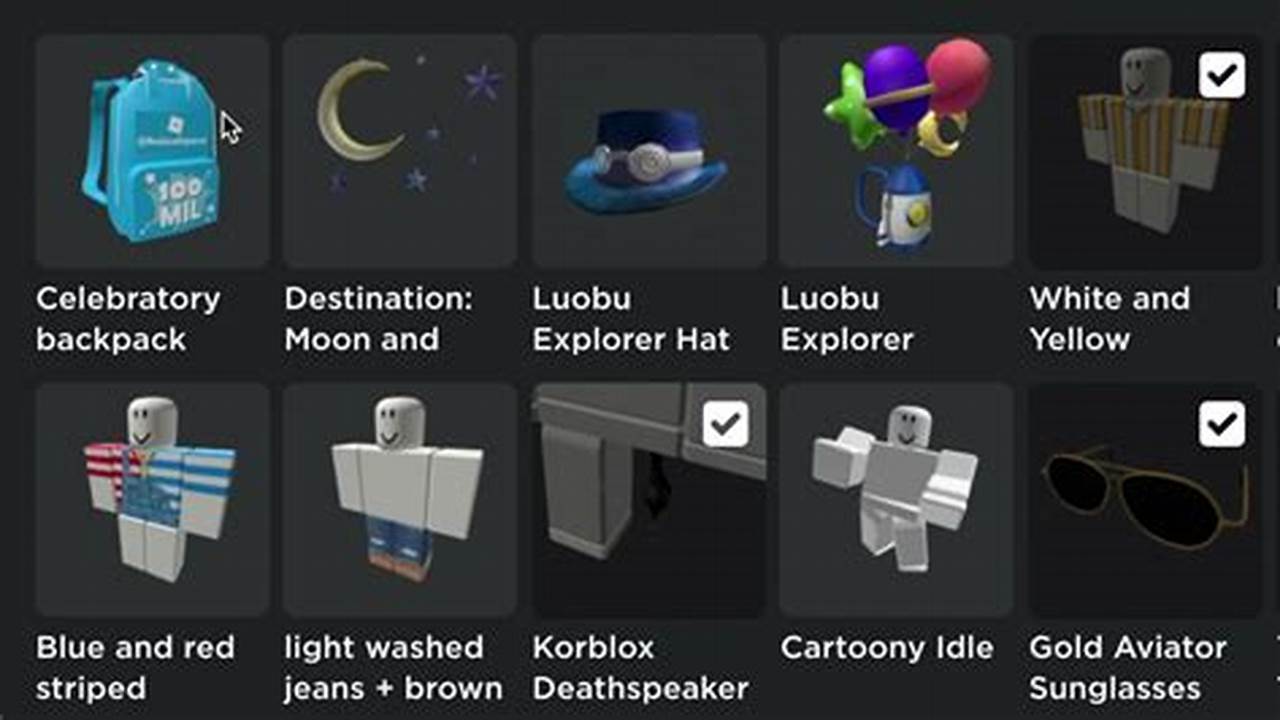 New Free Items Roblox 2024