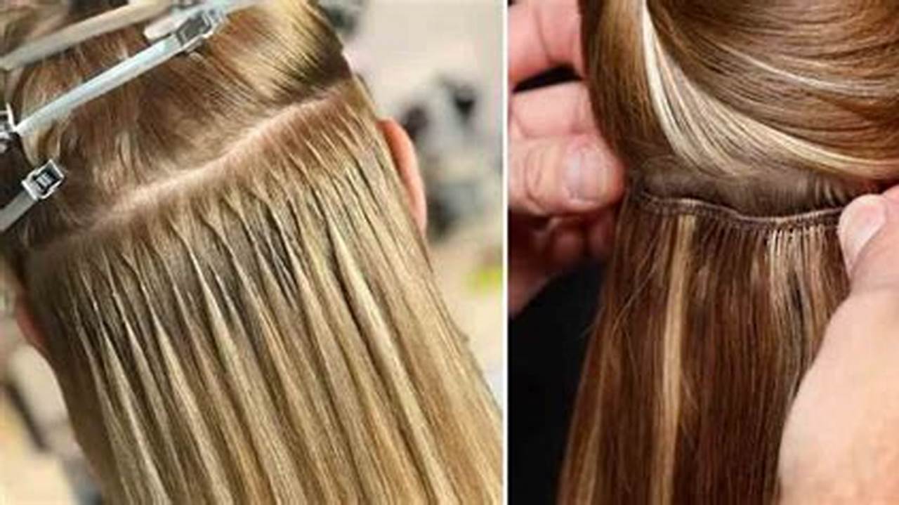 New Hair Extension Method 2024