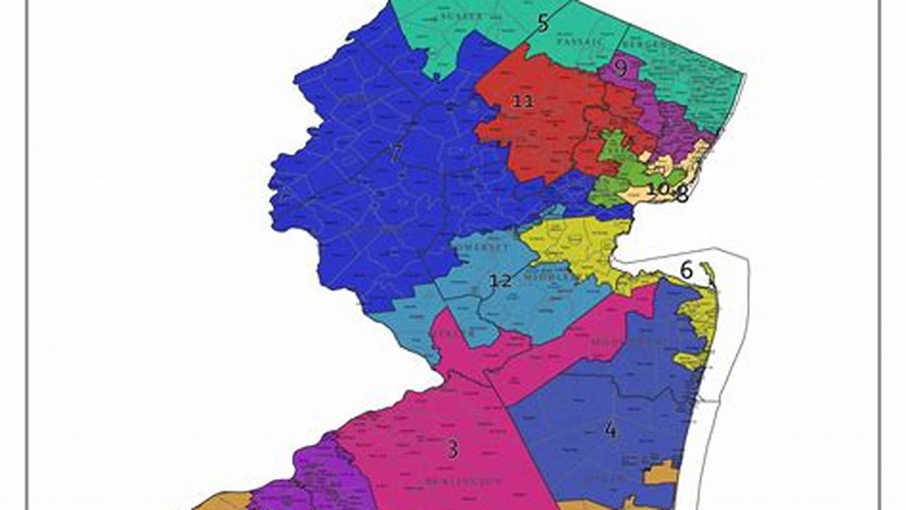 New Jersey Political Map 2024