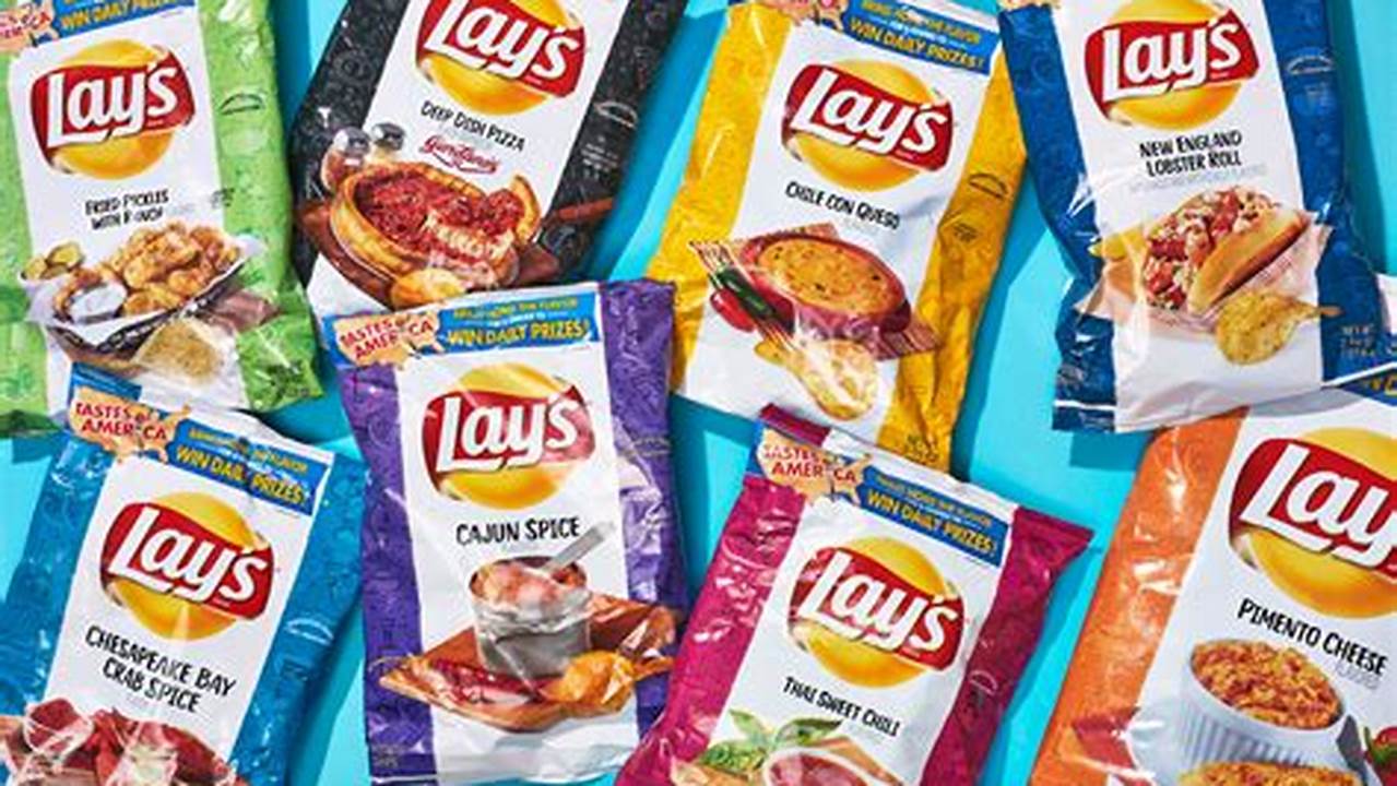 New Lays Potato Chip Flavors 2024