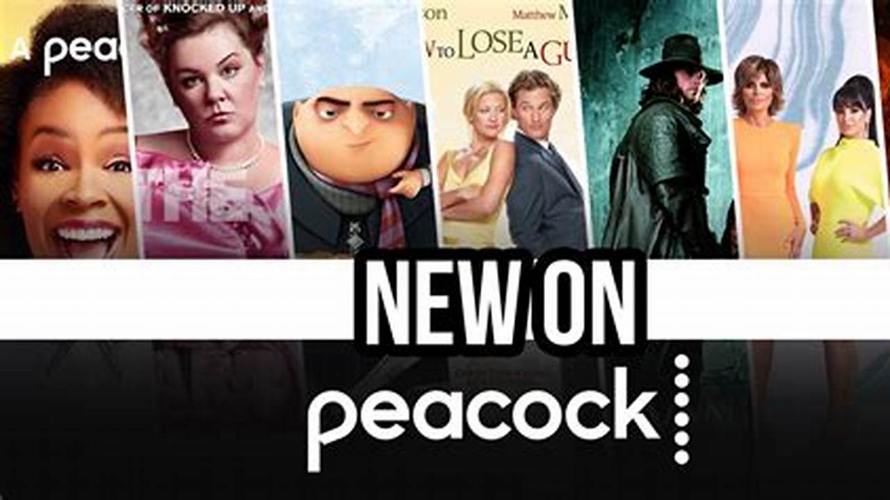 New Movies On Peacock February 2024 List