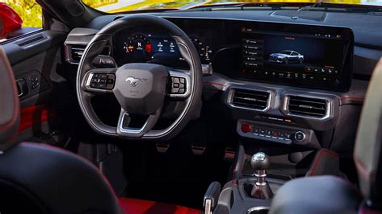 New Mustang 2024 Interior