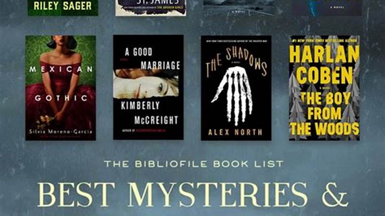 New Mystery Books August 2024