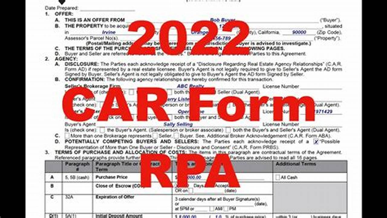 New Rpa California 2024 Pdf