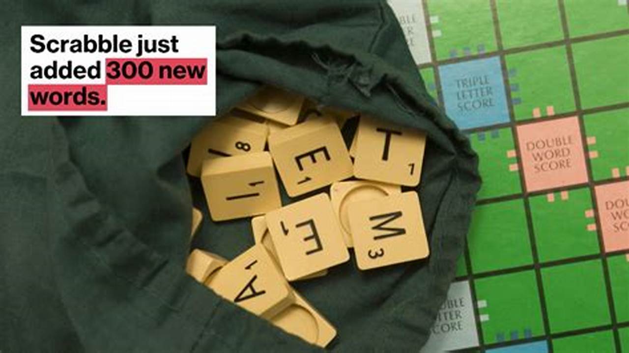 New Scrabble Words For 2024