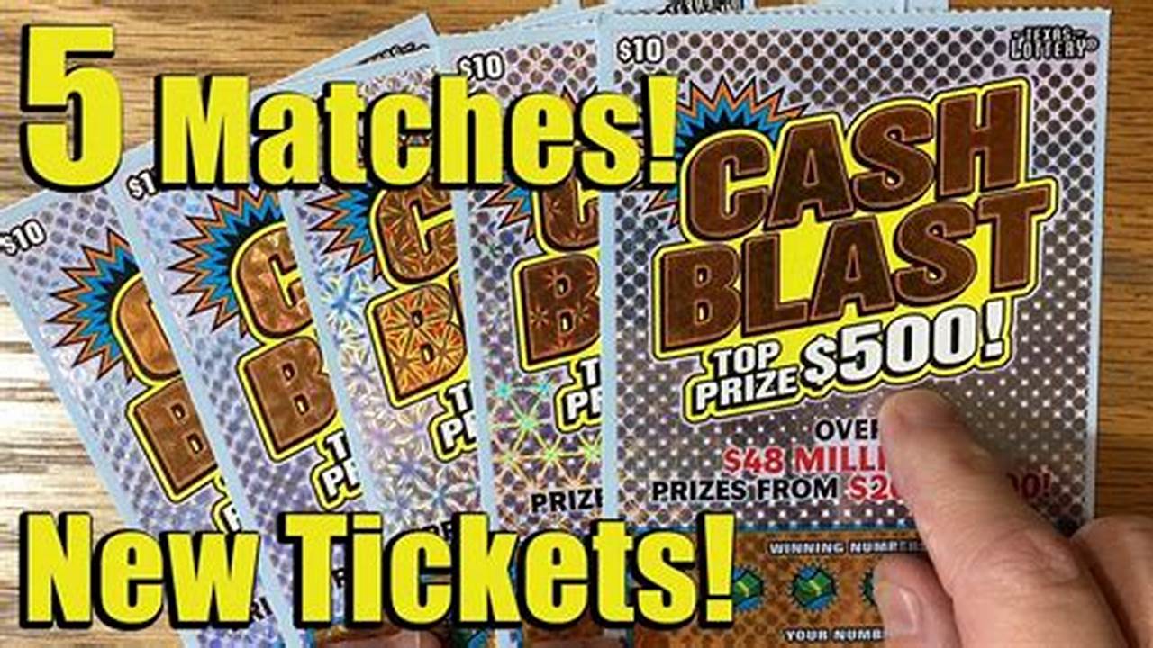 New Scratch-Off Tickets 2024