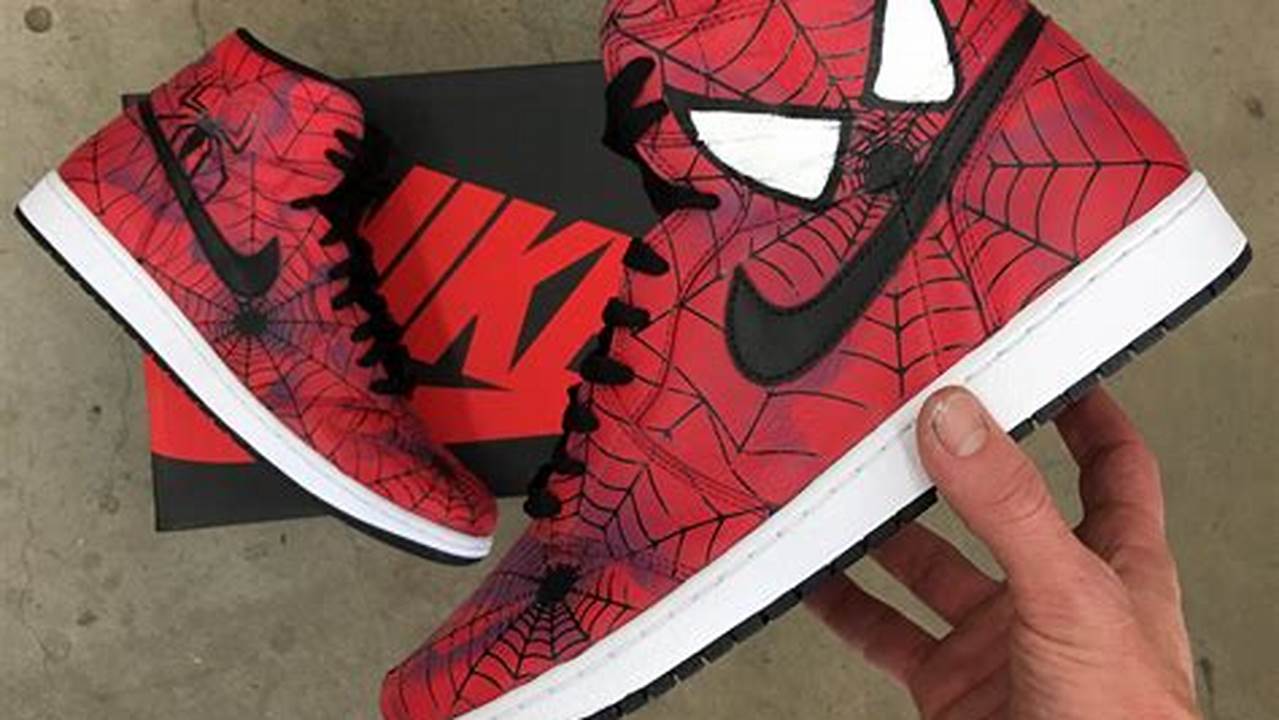 New Spider Man Shoes 2024