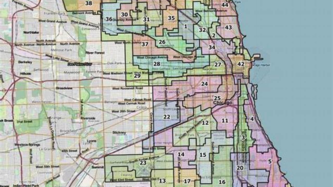 New Ward Map Chicago 2024