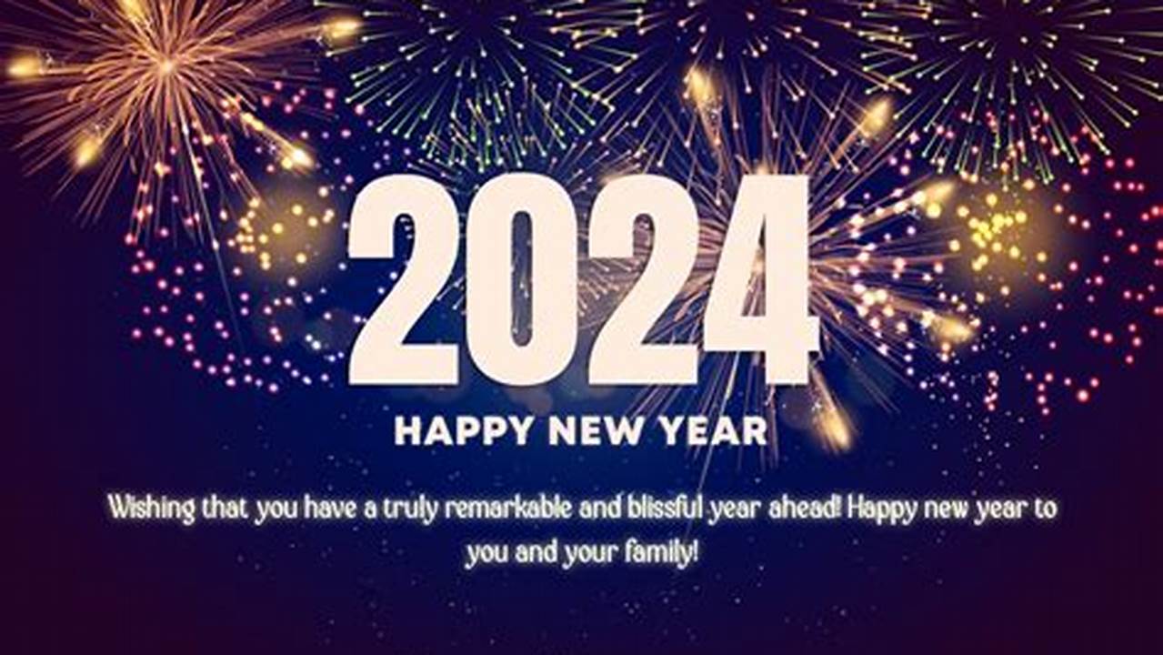 New Year 2024 Images With Name And Picture