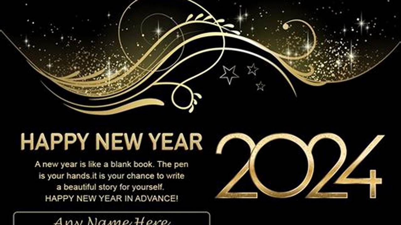 New Year Images With Name Download., 2024