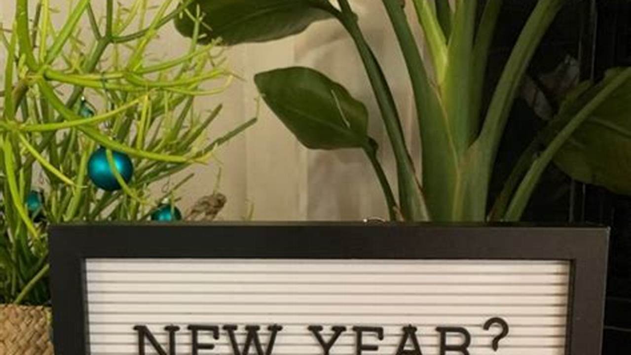 New Year Letter Board Quotes 2024