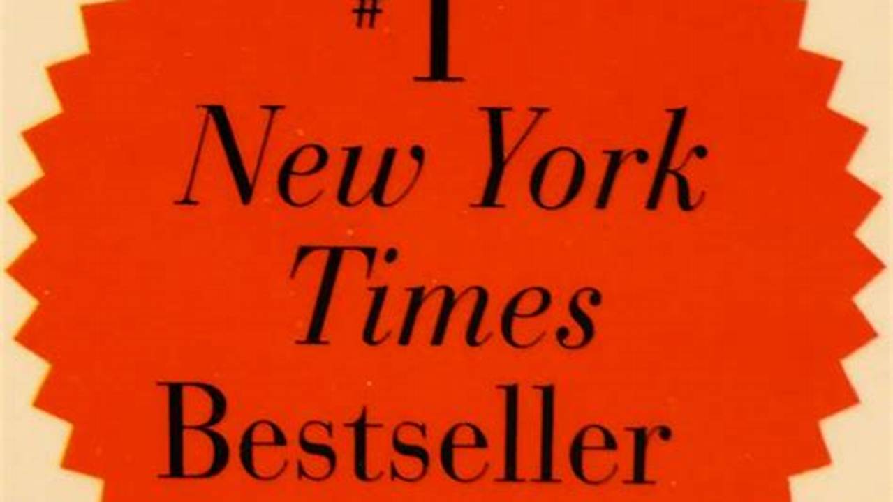 New York Times Best Seller Books 2024