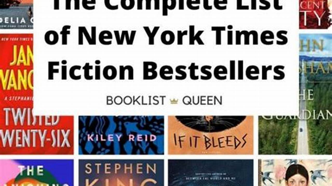 New York Times Best Sellers 2024 List